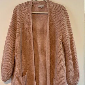 Chunky Balloon Sleeve Cardigan from Debenhams (UK)